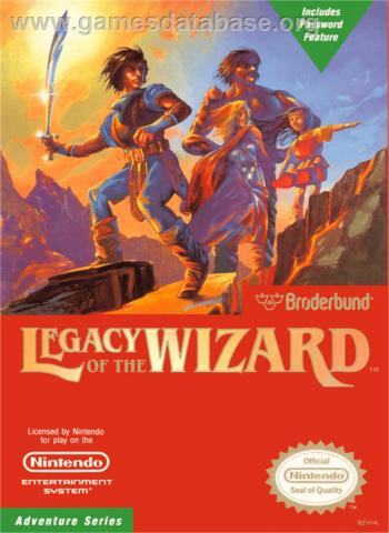 Cover Legacy of the Wizard for NES